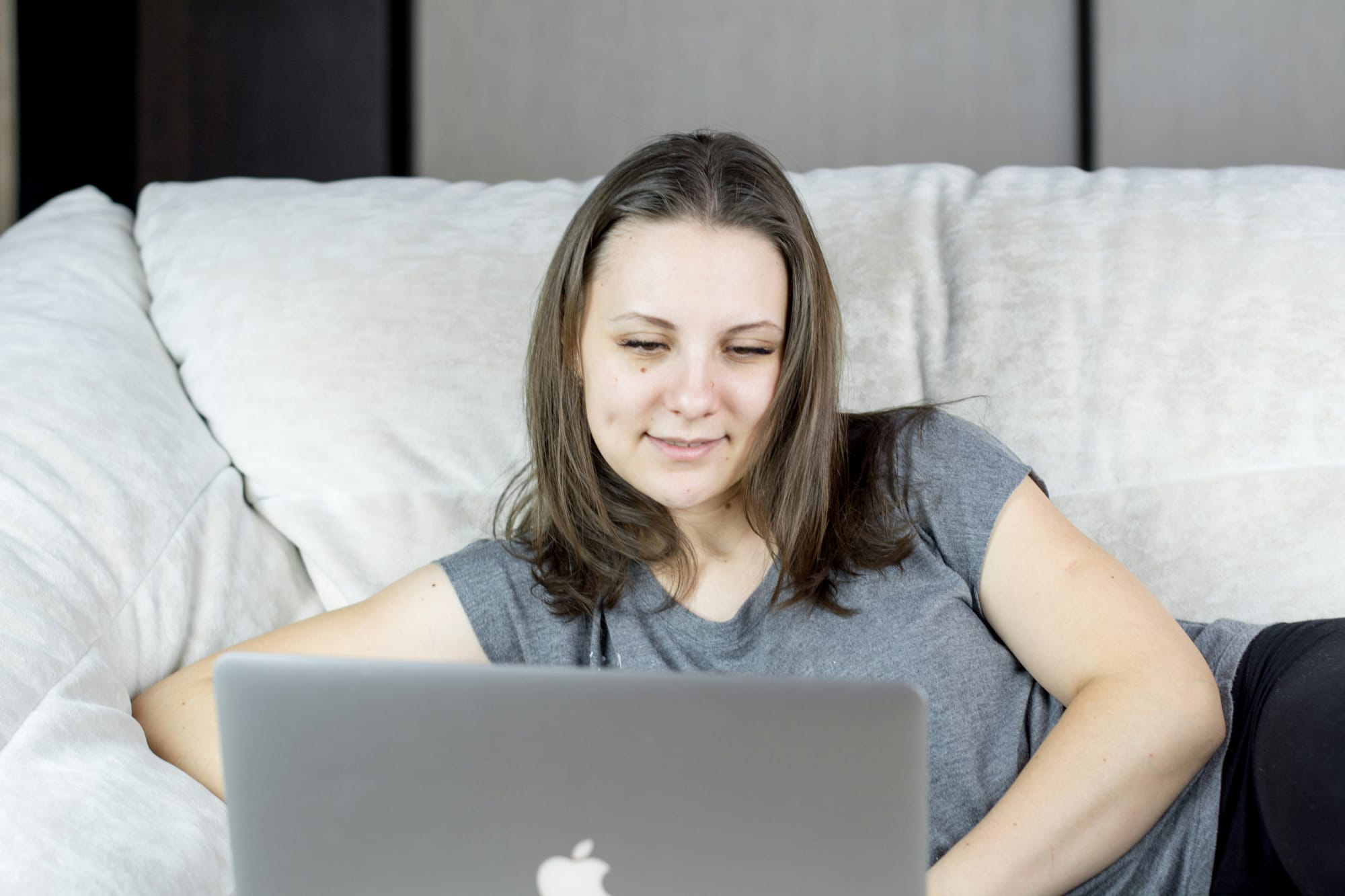 woman happy with AI In Content Creation