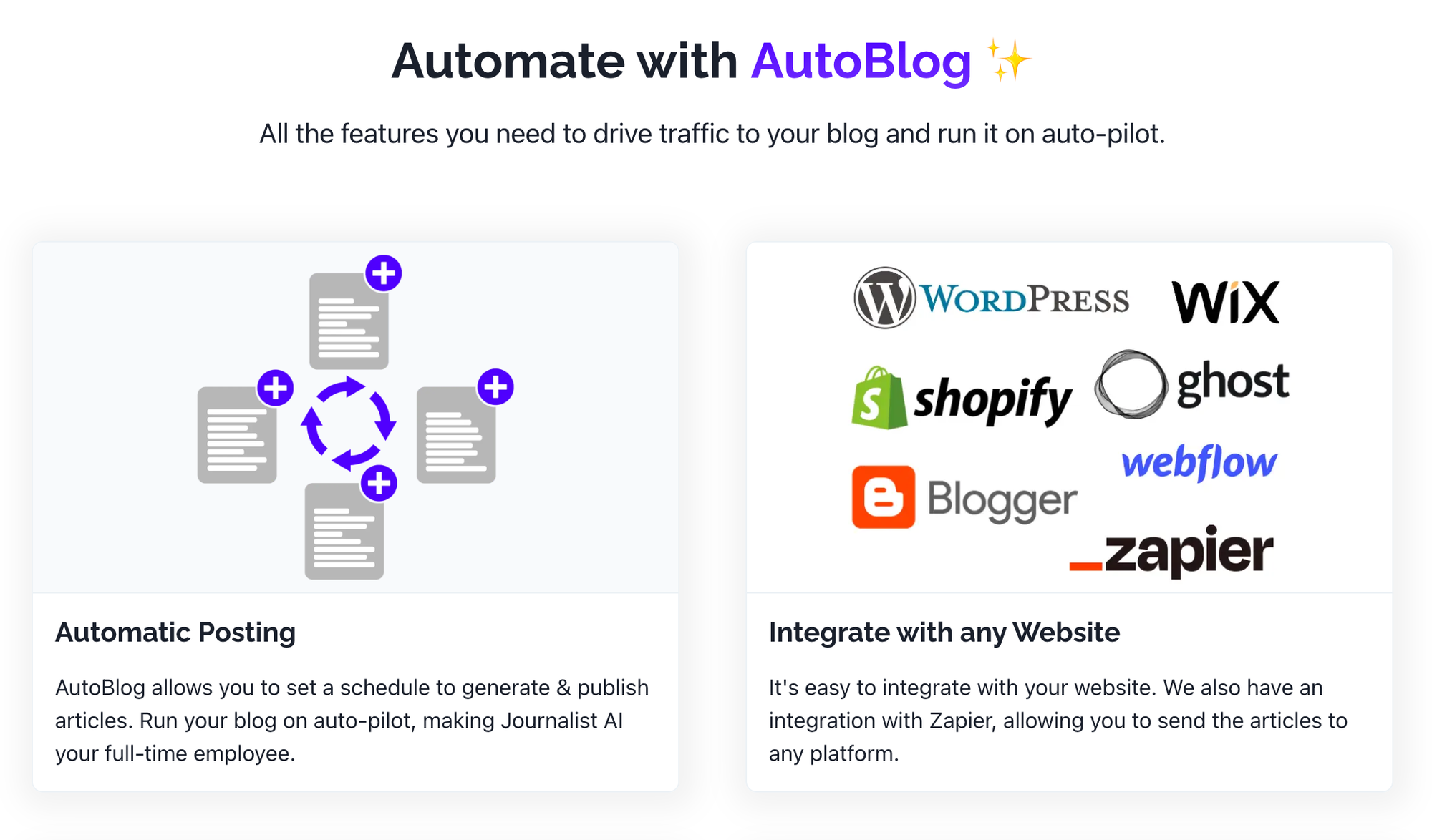 Autoblogging for Wordpress